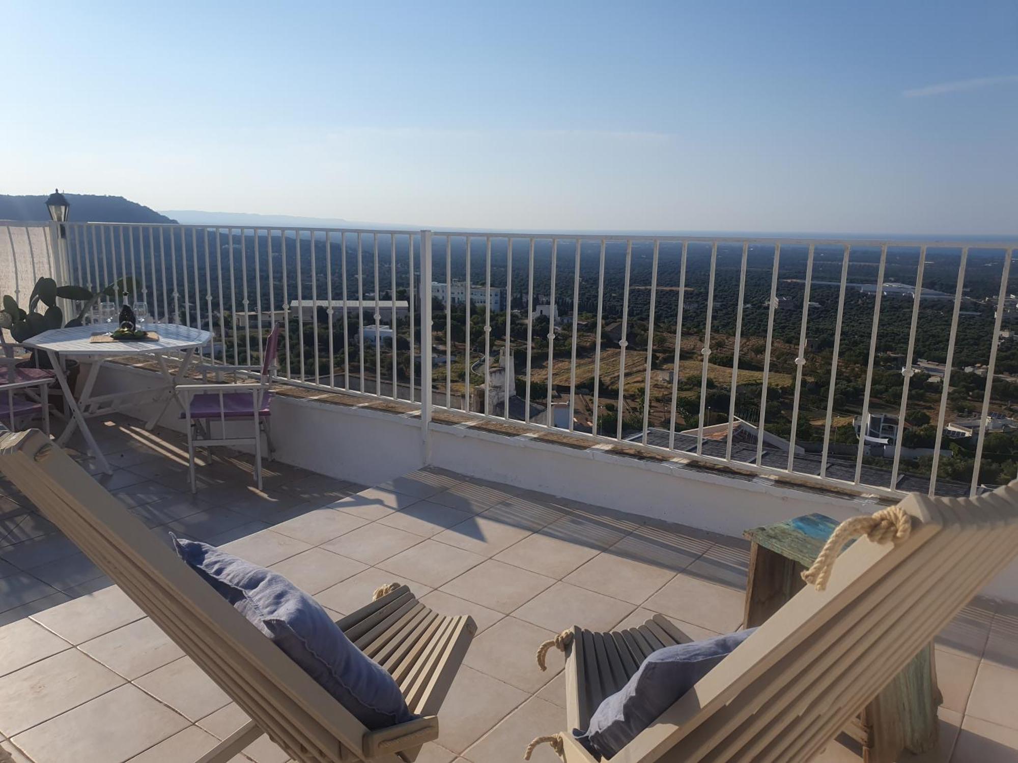 Casa Dalia - Altstadt Panorama Terrasse Meerblick オストゥーニ エクステリア 写真