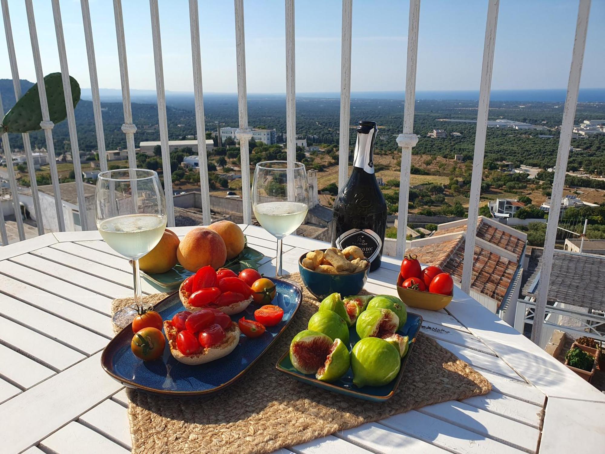 Casa Dalia - Altstadt Panorama Terrasse Meerblick オストゥーニ エクステリア 写真