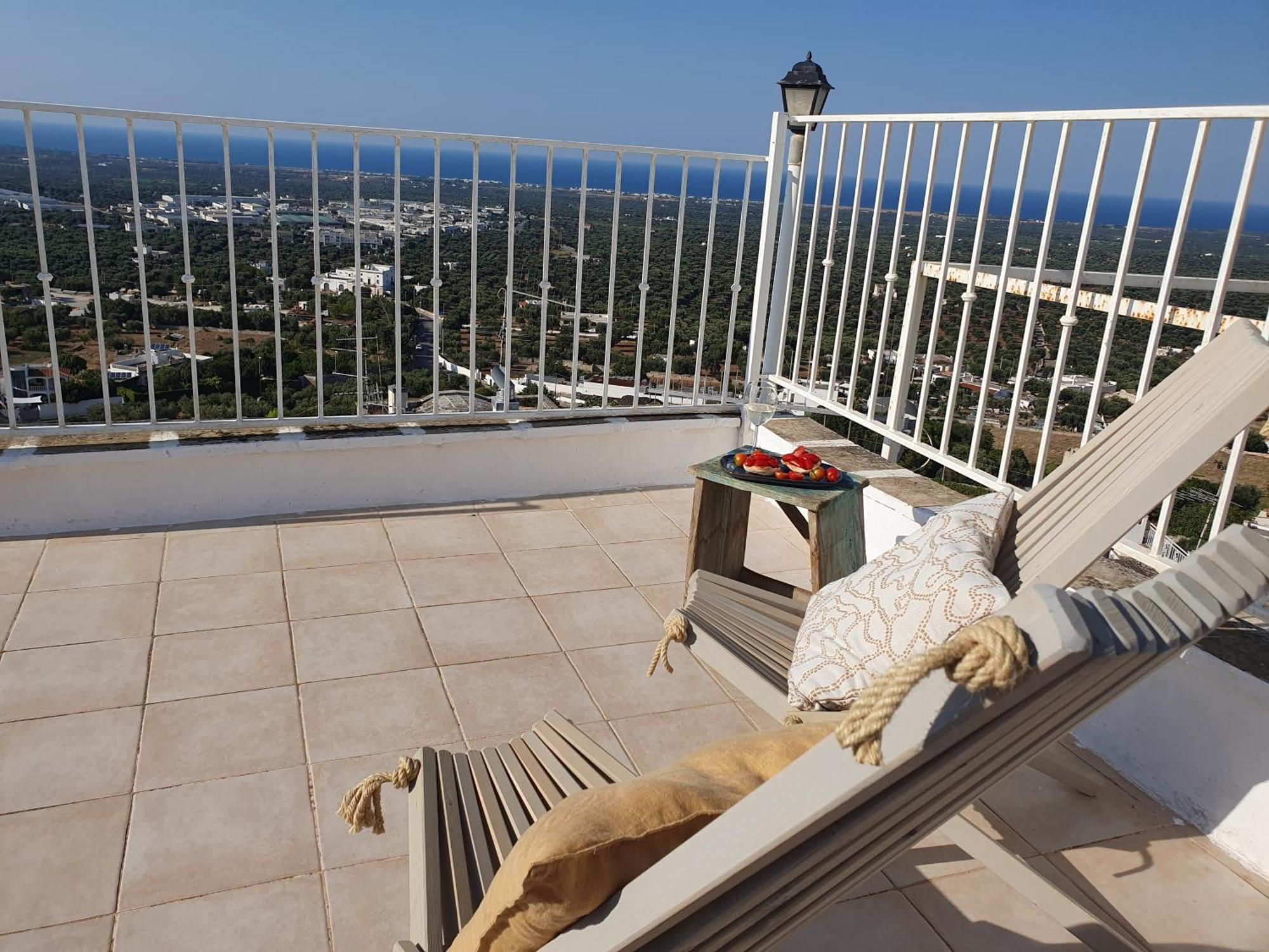 Casa Dalia - Altstadt Panorama Terrasse Meerblick オストゥーニ エクステリア 写真